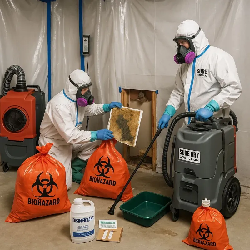 Contaminated Water Handling Protocols process in Herrin, IL