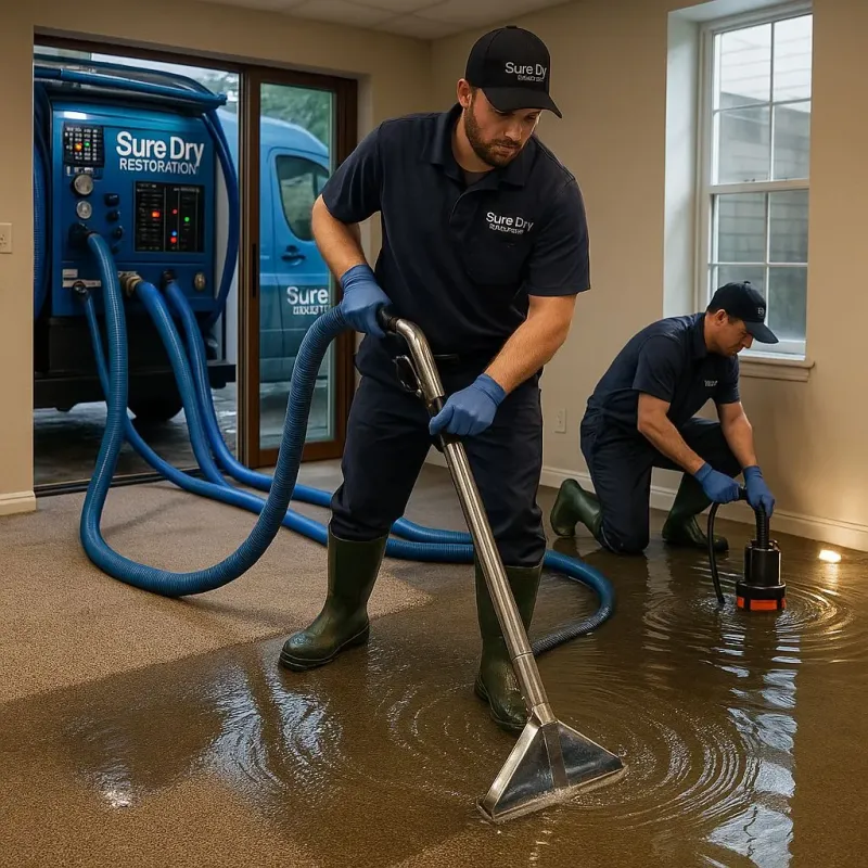 Water Extraction and Removal process in Herrin, IL
